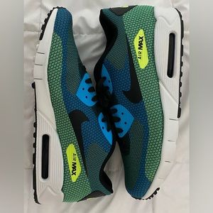 Nike Air Max 90 JCRD; Night Factor/Black/Vivid Blue/Summit White; new w/o box